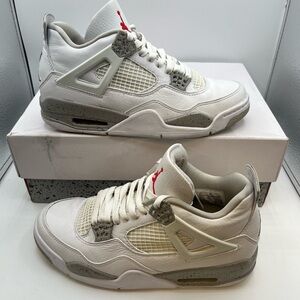 Jordan 4 Oreo white mens size 8.5